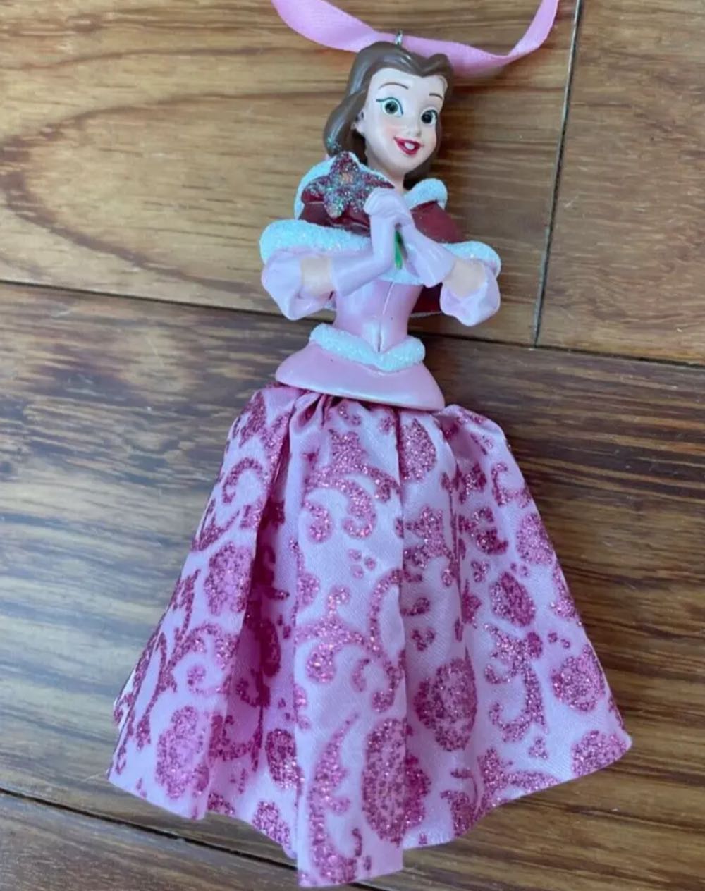Princess Belle Pink Dress Sketchbook Ornament - Disney Store (Disney’s beauty and the beast) ornament collectible - Main Image 2