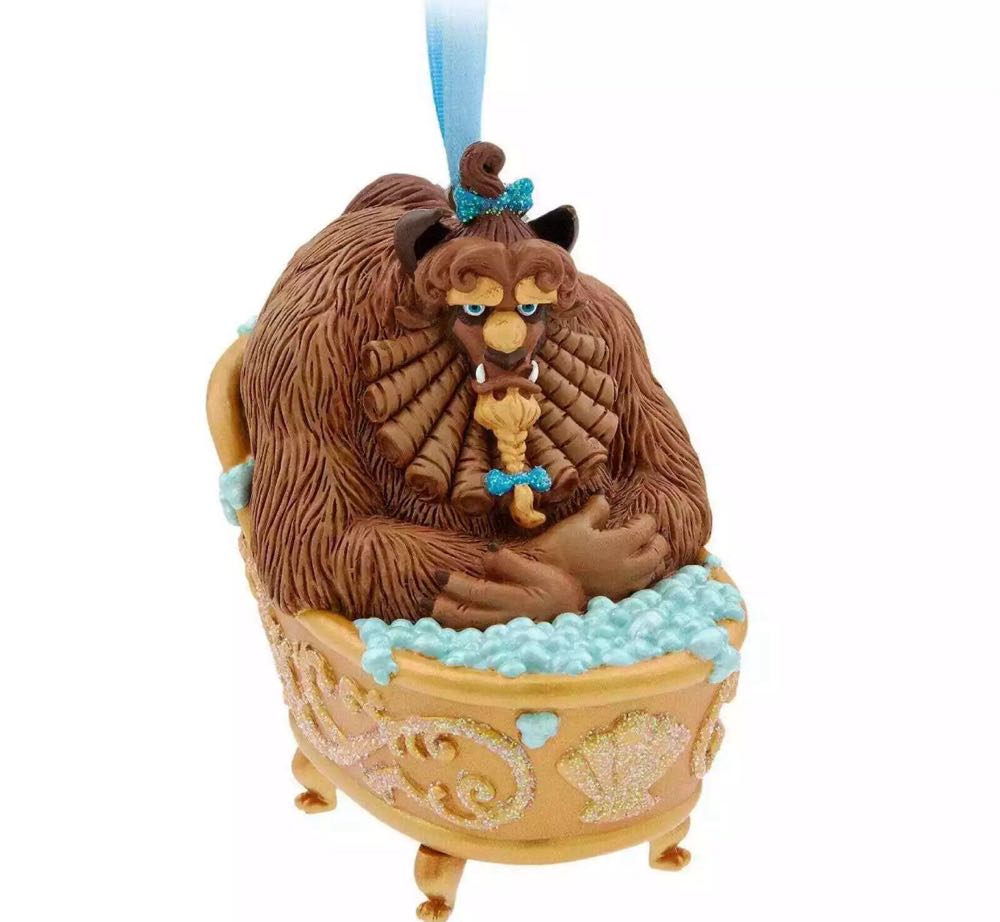 Beast In Bathtub Sketchbook Ornament - Disney Store (Beauty and the Beast) ornament collectible - Main Image 2