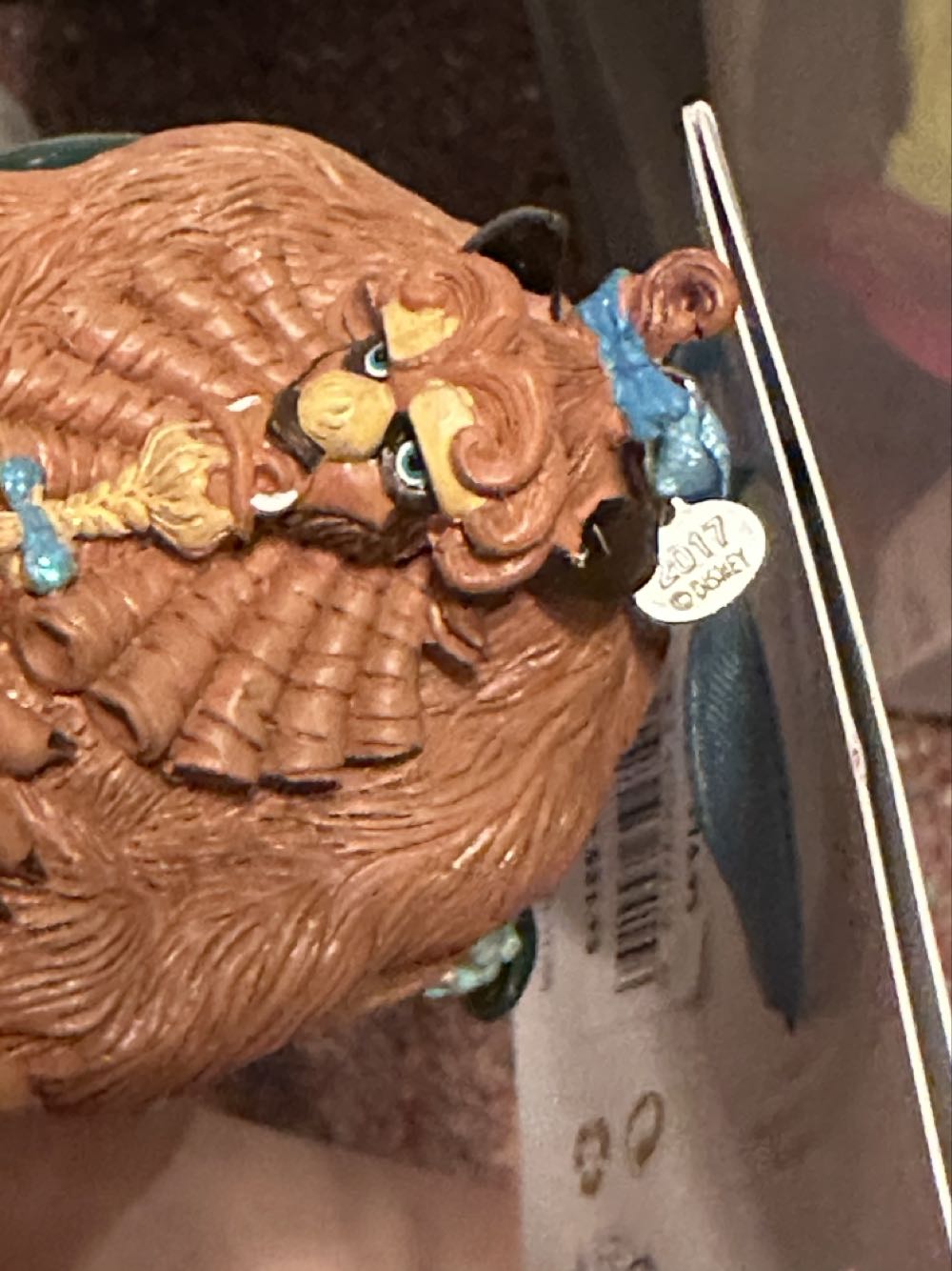 Beast In Bathtub Sketchbook Ornament - Disney Store (Beauty and the Beast) ornament collectible - Main Image 3