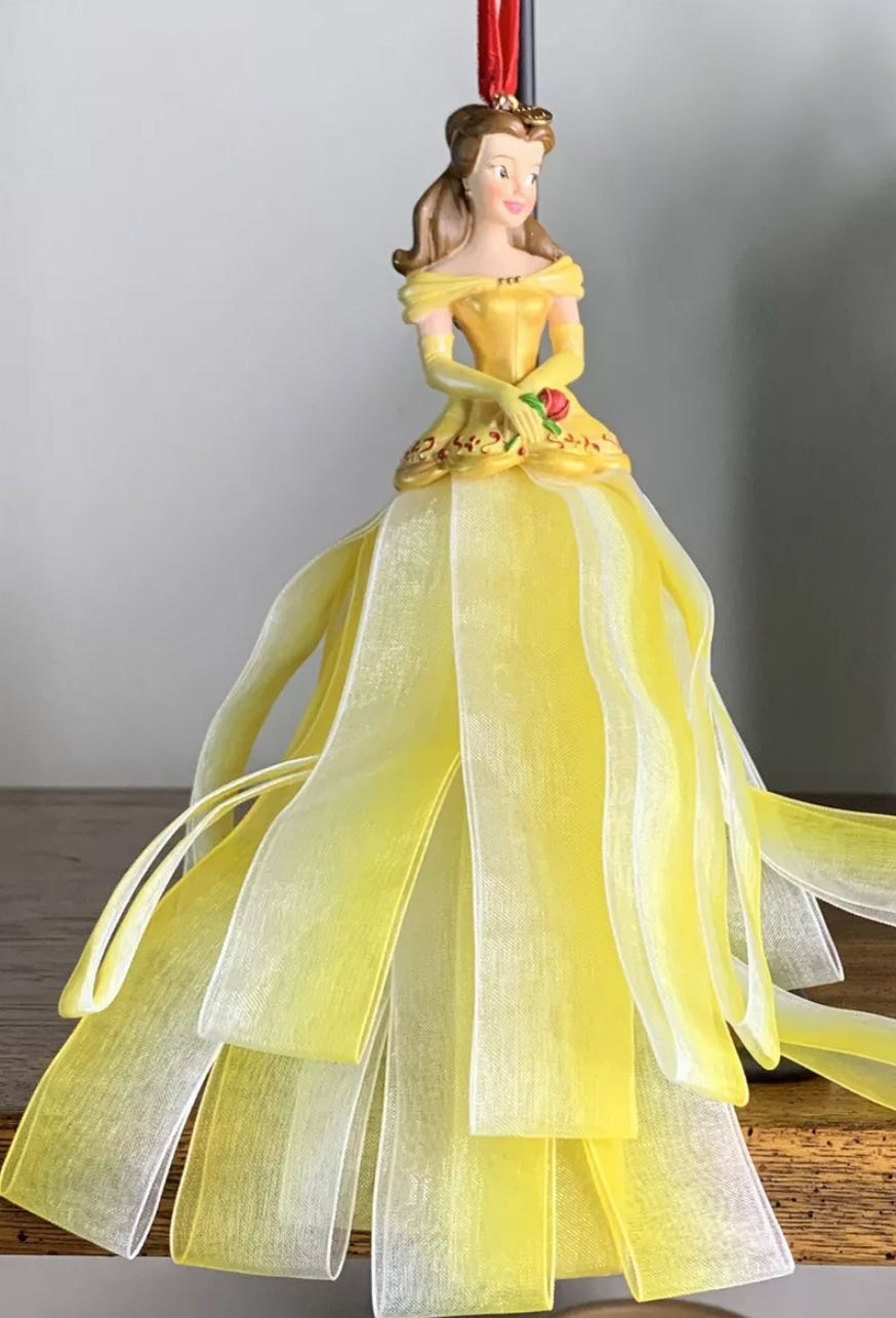 Princess Belle Yellow Dress Sketchbook Ornament - Disney Store (Disney’s beauty and the beast) ornament collectible - Main Image 4