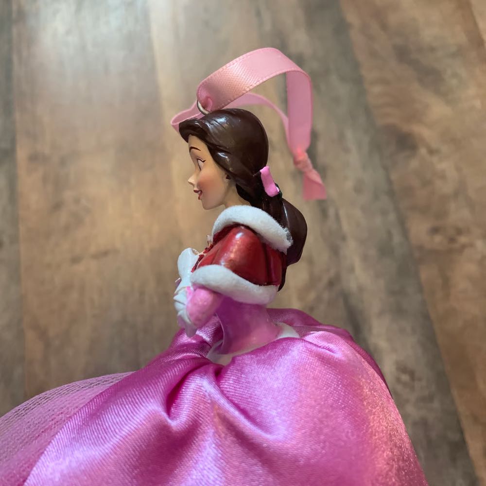 Princess Belle Pink Winter Dress Sketchbook Ornament - Disney Store (Disney’s beauty and the beast) ornament collectible - Main Image 4