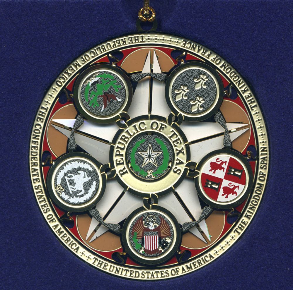 2008 Texas Capitol Ornament: The Rotunda Floor  (Texas) ornament collectible - Main Image 4