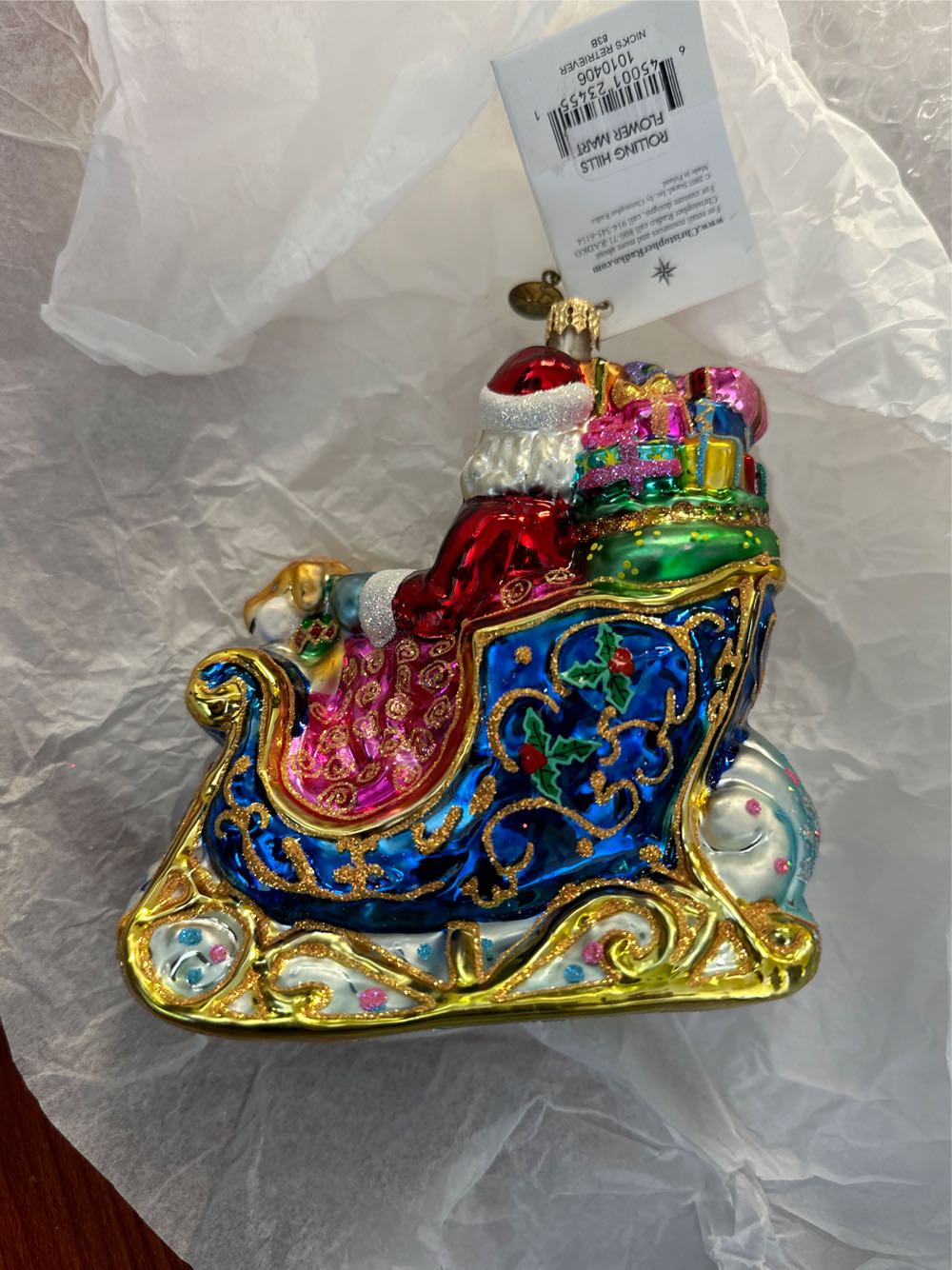 Nicks Retriever - Radko 1010406 (Radko) ornament collectible - Main Image 2