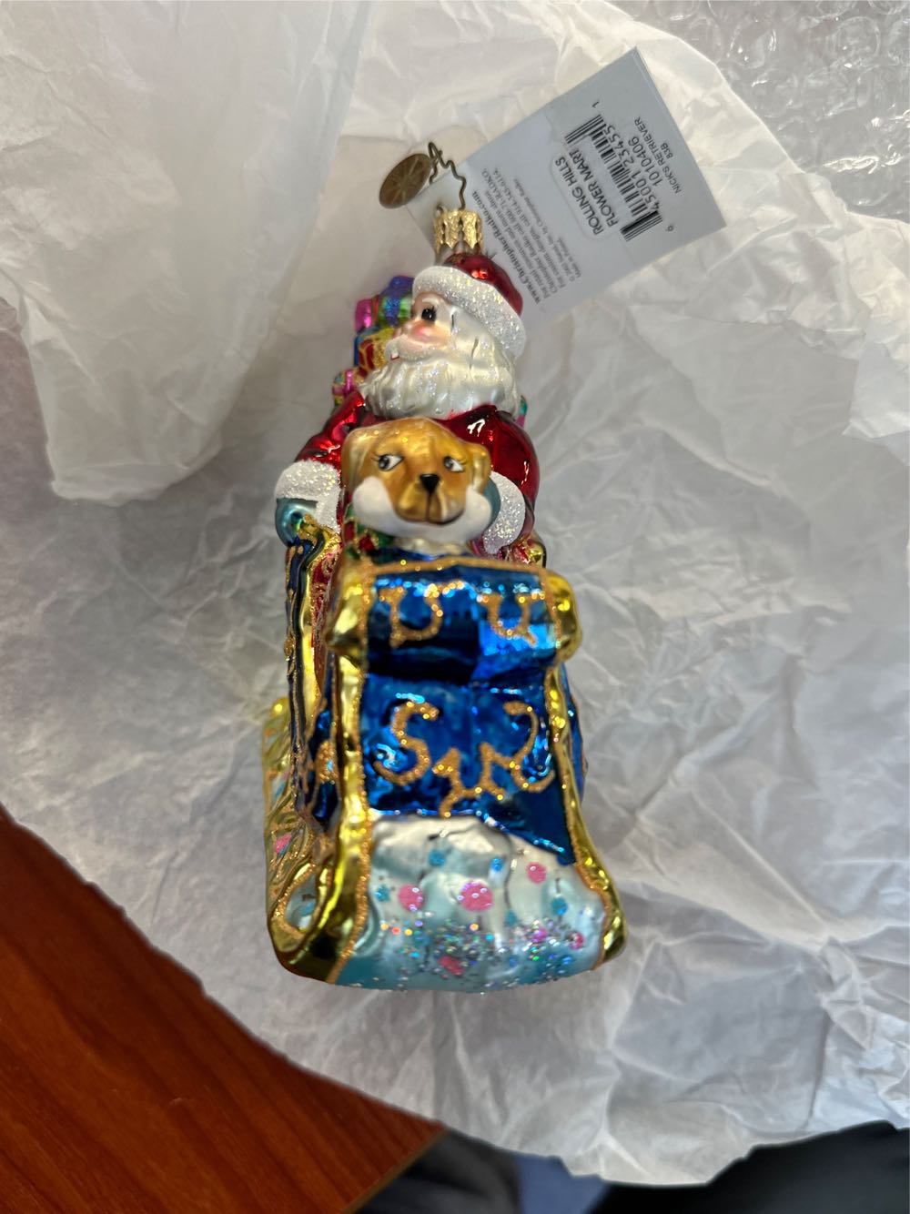 Nicks Retriever - Radko 1010406 (Radko) ornament collectible - Main Image 3