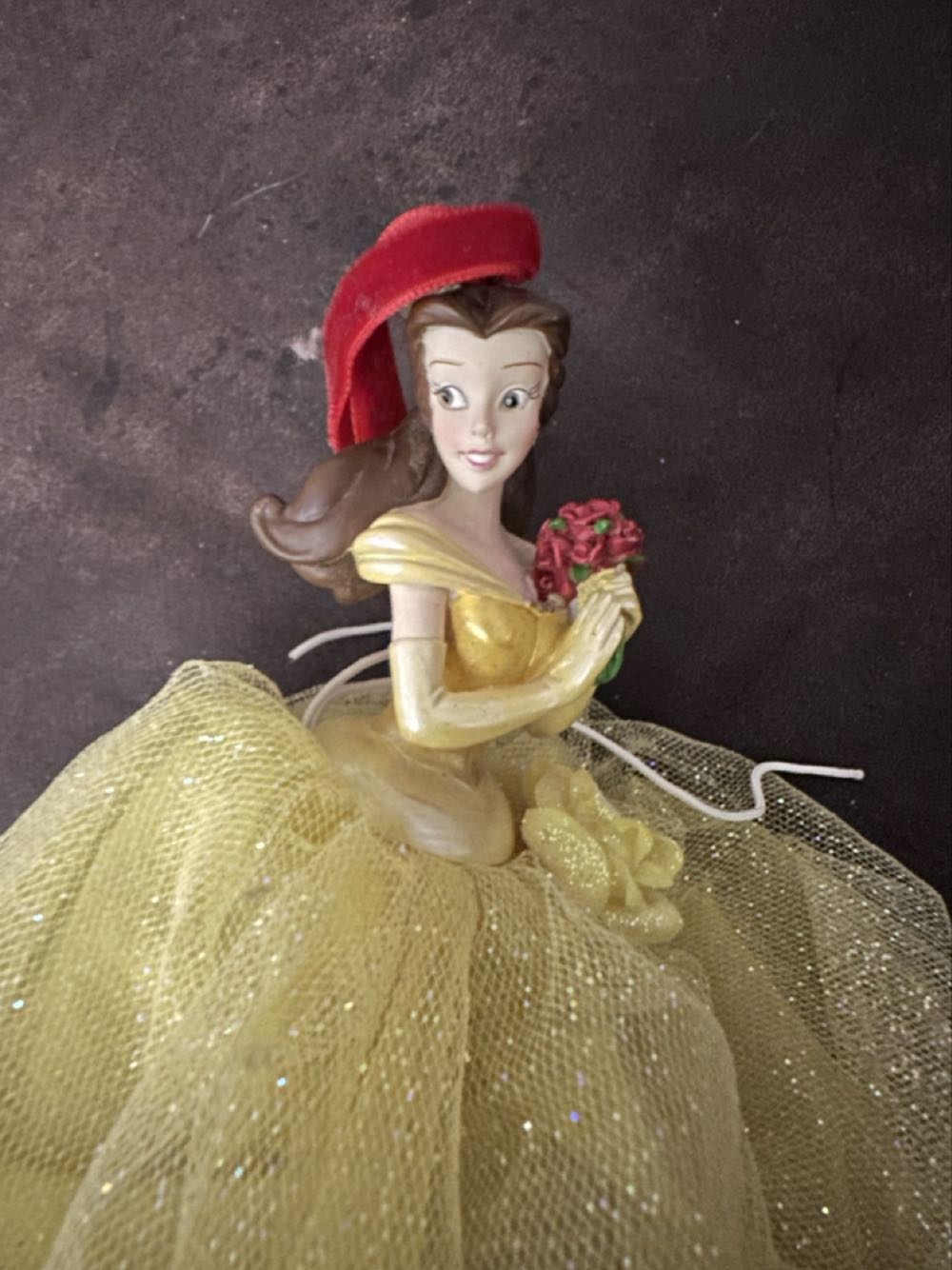 Princess Belle Bouquet Sketchbook Ornament - Disney Store (Disney’s beauty and the beast) ornament collectible - Main Image 2