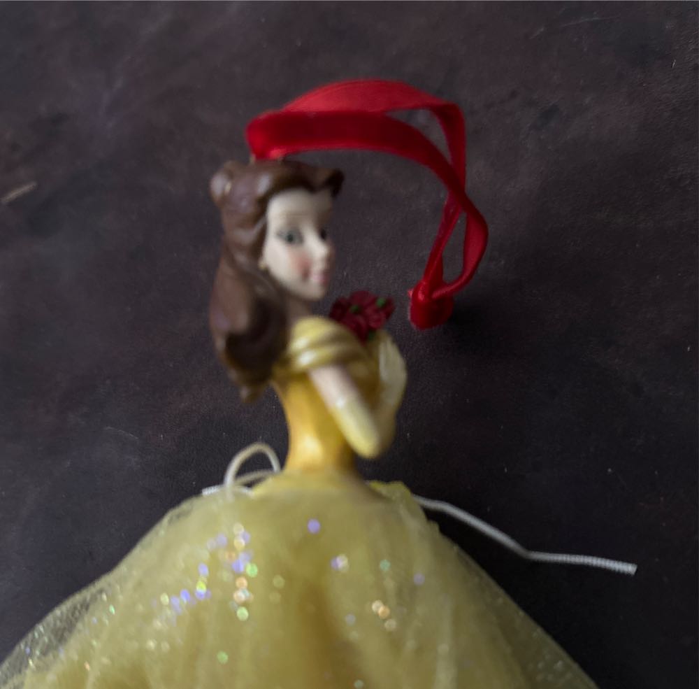 Princess Belle Bouquet Sketchbook Ornament - Disney Store (Disney’s beauty and the beast) ornament collectible - Main Image 3