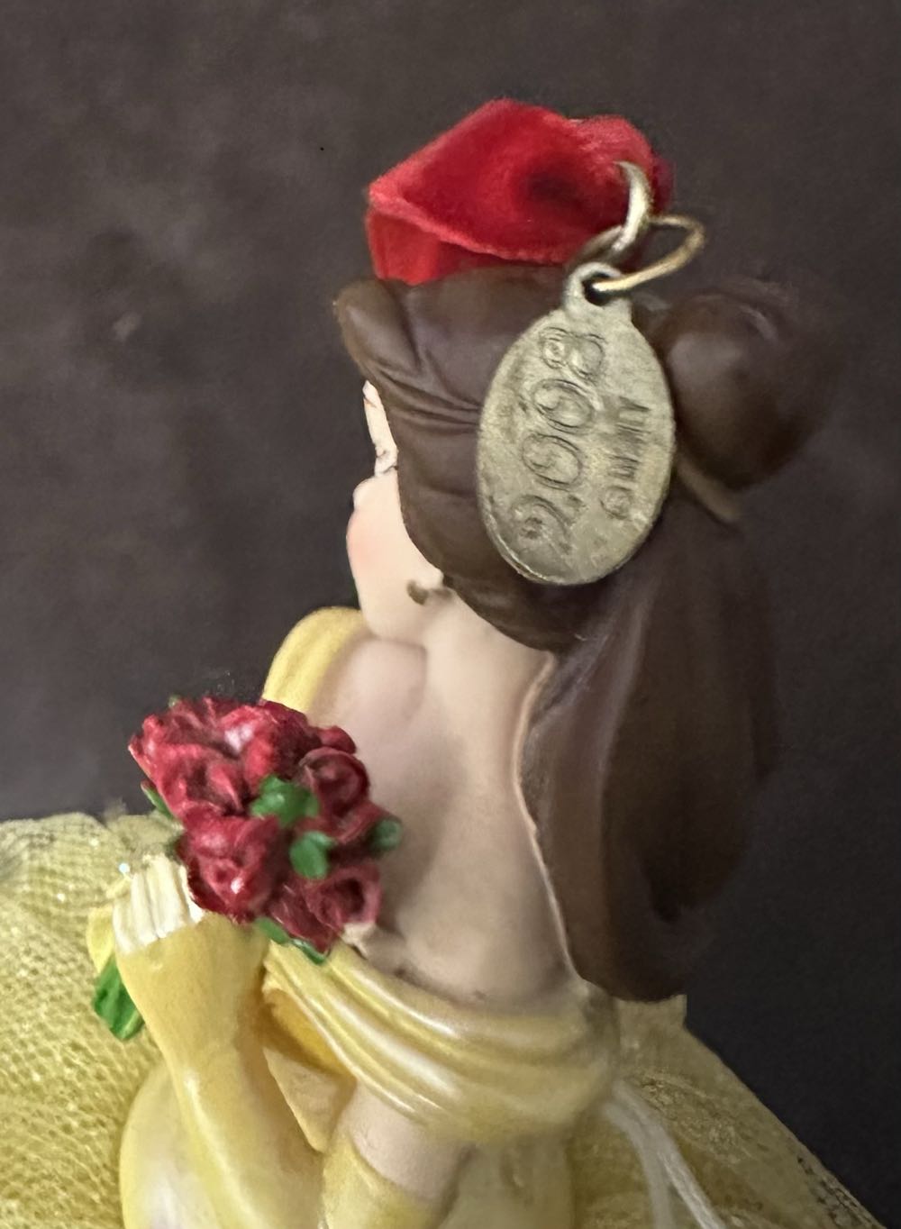 Princess Belle Bouquet Sketchbook Ornament - Disney Store (Disney’s beauty and the beast) ornament collectible - Main Image 4