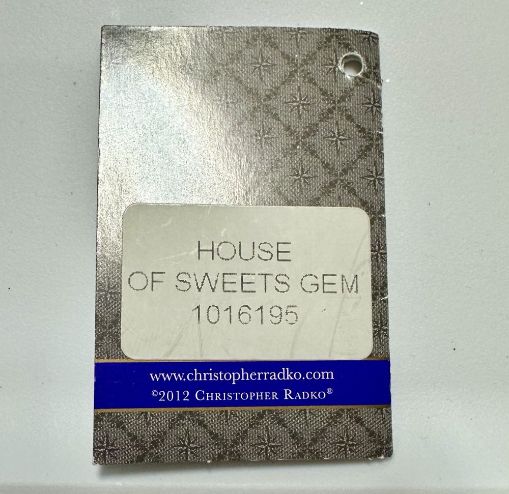 House Of Sweets Gem - Radko Gem 1016195 (Radko Gem) ornament collectible - Main Image 4