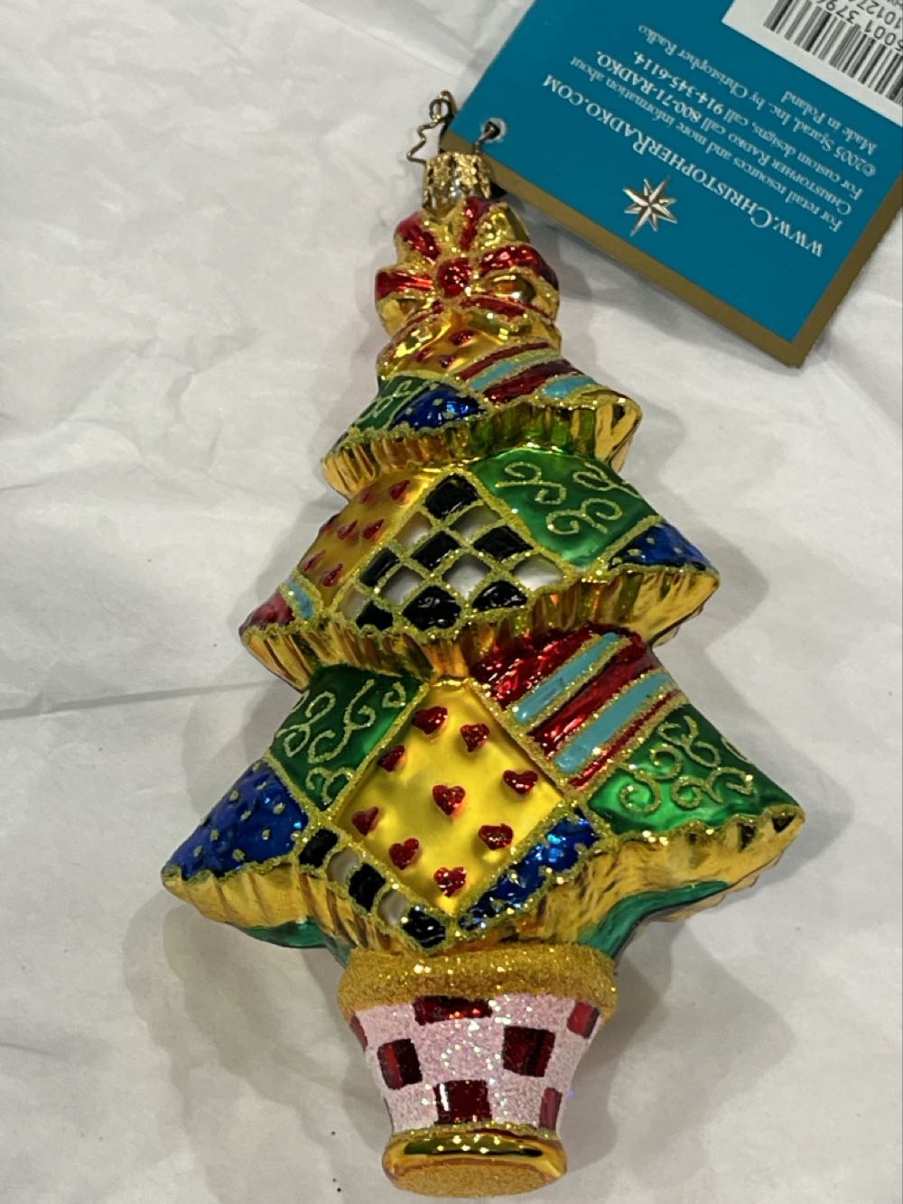 Patchwork Pine  ornament collectible - Main Image 2