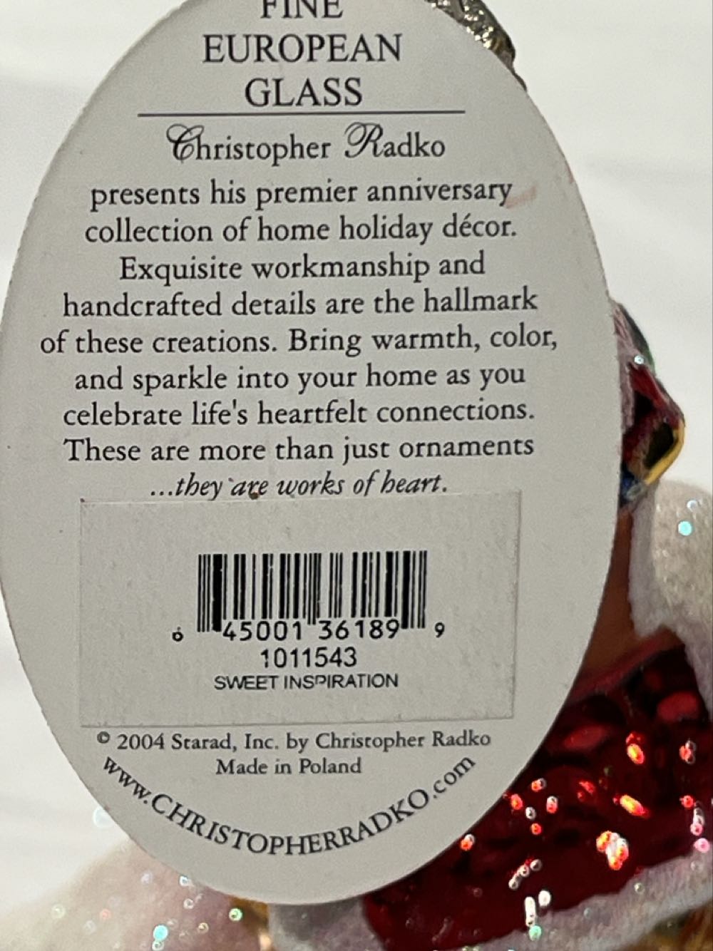 Sweet Inspiration - 1011543 (Church) ornament collectible - Main Image 3