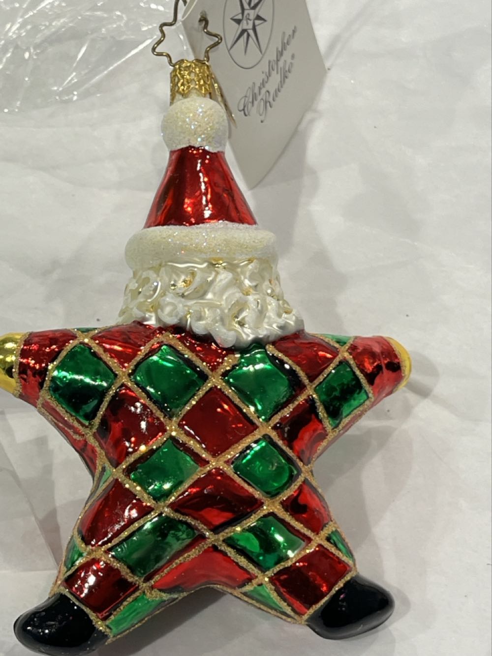 Santa Star  ornament collectible - Main Image 2