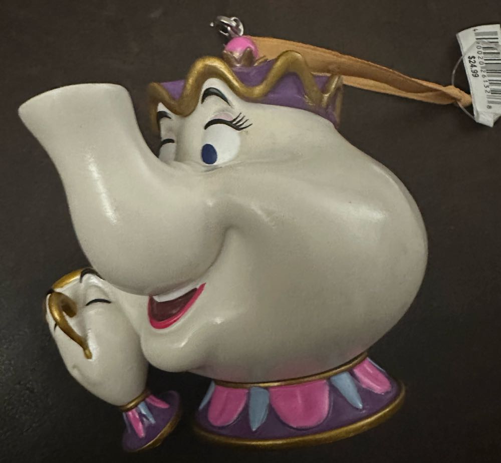 Mrs Potts and Chip - Disney Parks - Disney Parks (Disney’s beauty and the beast) ornament collectible [Barcode 400020261328] - Main Image 3