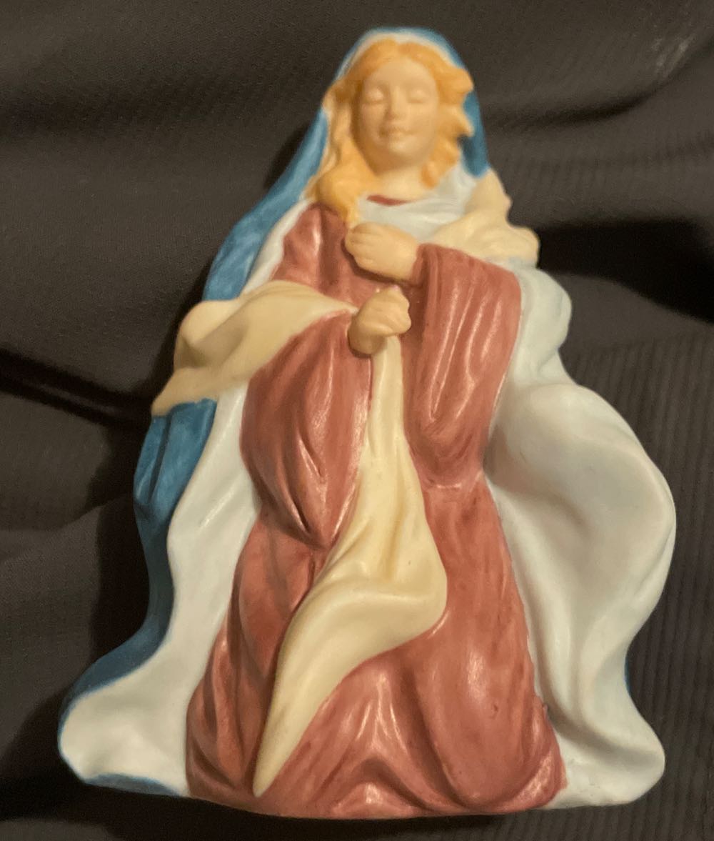 Blessed Nativity - Holy Family - Virgin Mary - QX6523 - Holy Family (Nativity) ornament collectible - Main Image 1