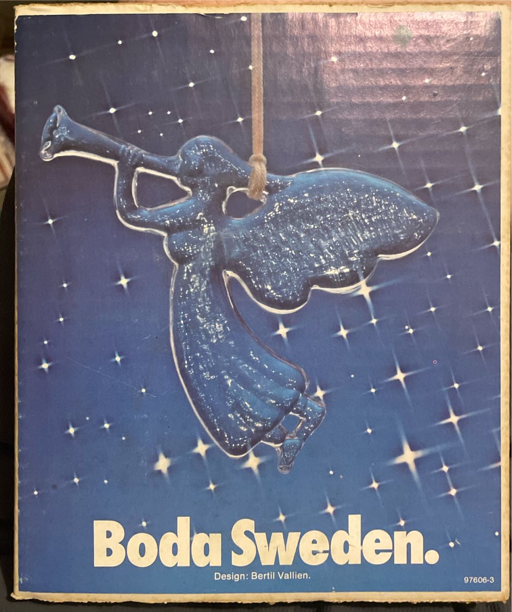 Kosta Boda - Christmas Angel - #97606-3 - Angel (Nativity) ornament collectible - Main Image 2