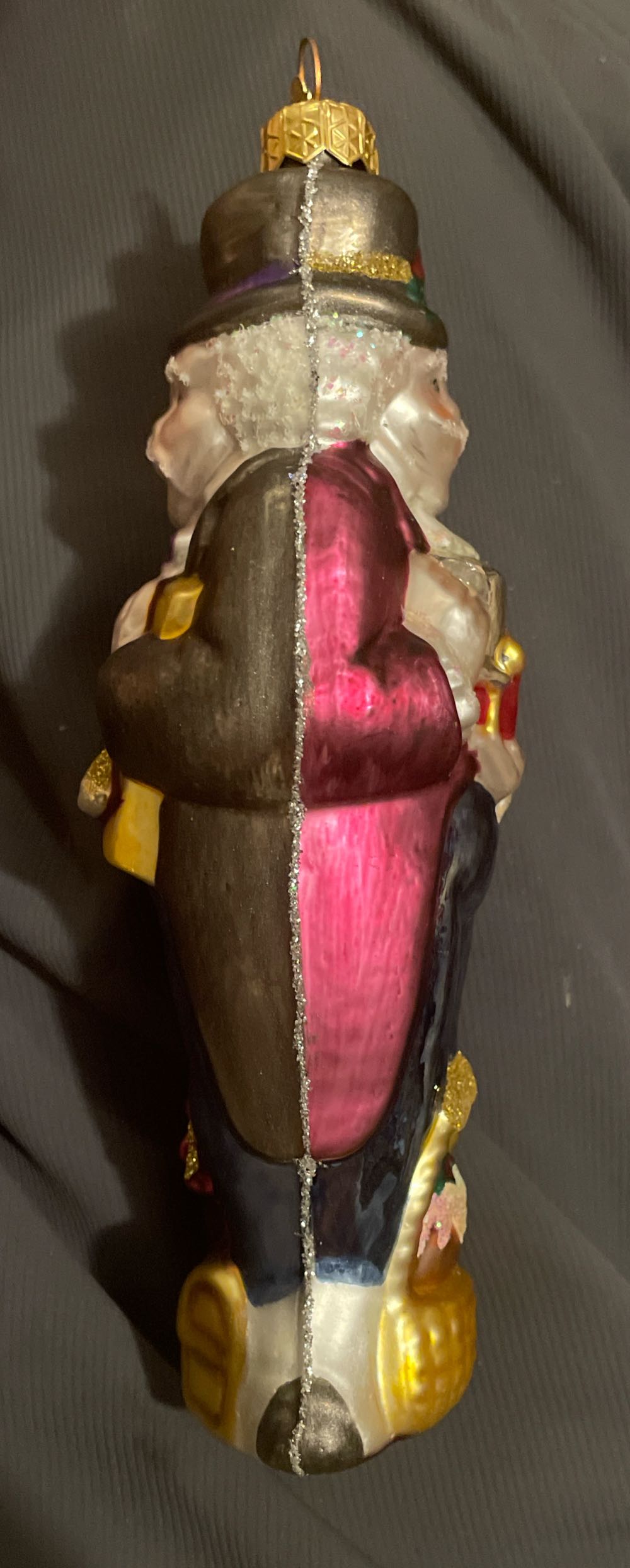 Dept. 56 - Two Sided Scrooge - Scrooge (A Christmas Carol) ornament collectible - Main Image 3