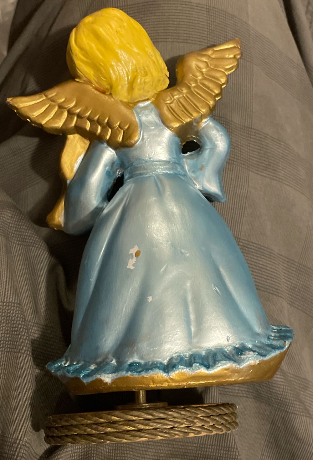 Japan - Music Box - Angle - Playing Violin - Ave Maria - Angel (Music Box) ornament collectible - Main Image 2
