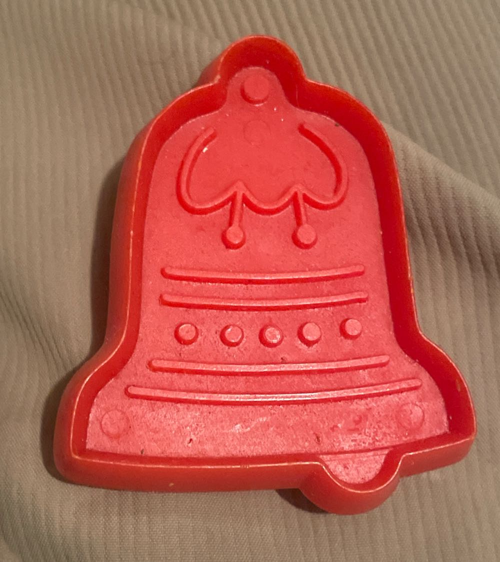 Jewelbrite - Round - Red Poinsettia - Gold