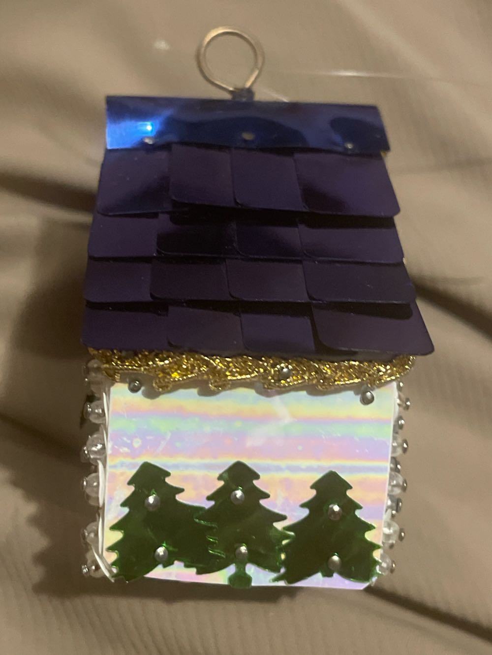 Bead & Sequins - House - House (Bead & Sequin) ornament collectible - Main Image 2