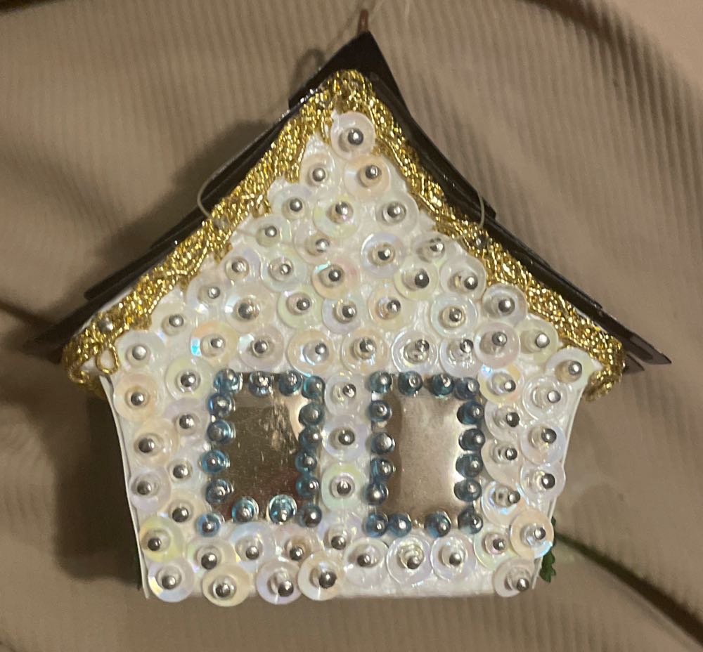 Bead & Sequins - House - House (Bead & Sequin) ornament collectible - Main Image 3