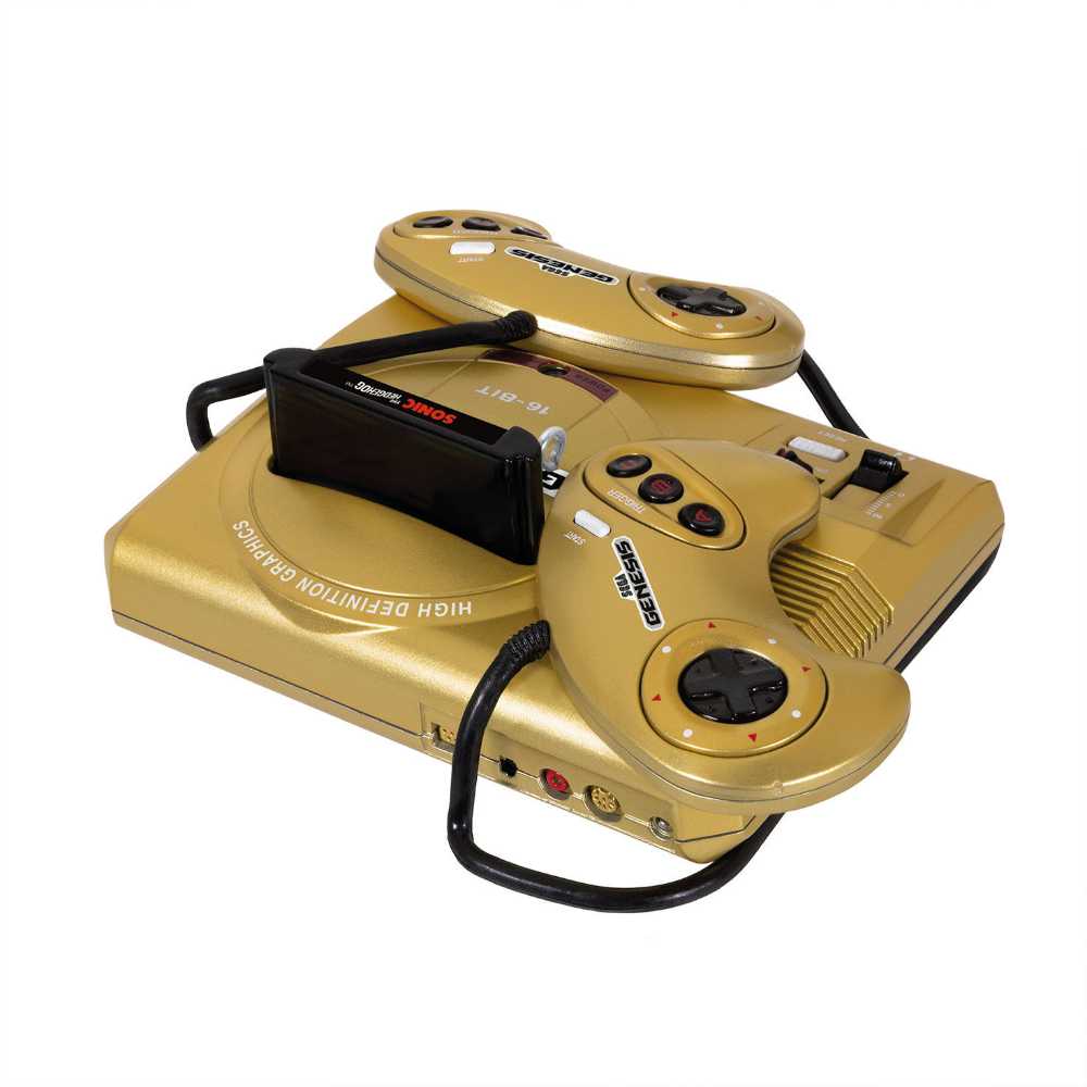 Sega Genesis Gold Console - Video Games (Comic Con Exclusive) ornament collectible - Main Image 2