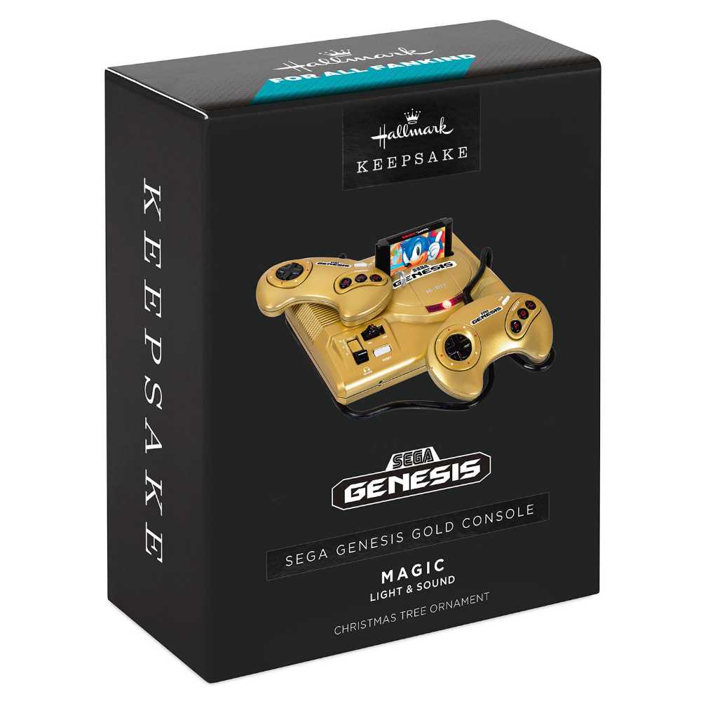 Sega Genesis Gold Console - Video Games (Comic Con Exclusive) ornament collectible - Main Image 3