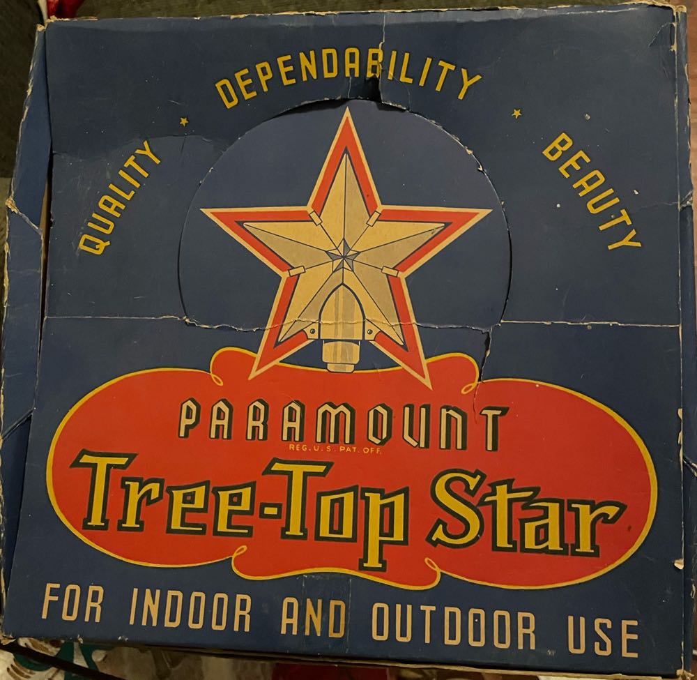 Paramount - No. 720 - Tree-TopStar - Star (Tree Topper) ornament collectible - Main Image 2