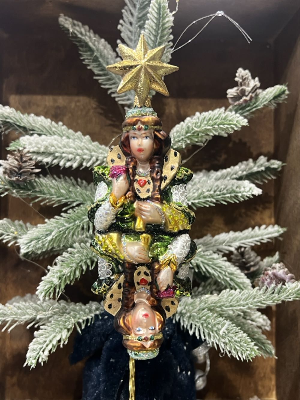 Mickey as Bob Cratchit And Morty Fieldmouse as Tiny Tim