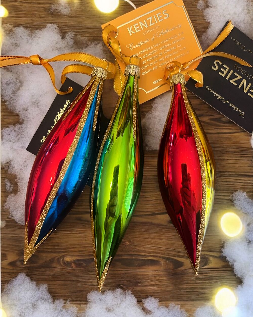 Passion Flames Multicolor - Las Vegas Collection ornament collectible - Main Image 2