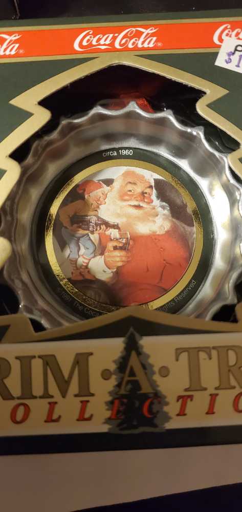 Coca-Cola  - Trim A Tree Collection (Coca Cola Santa) ornament collectible - Main Image 1