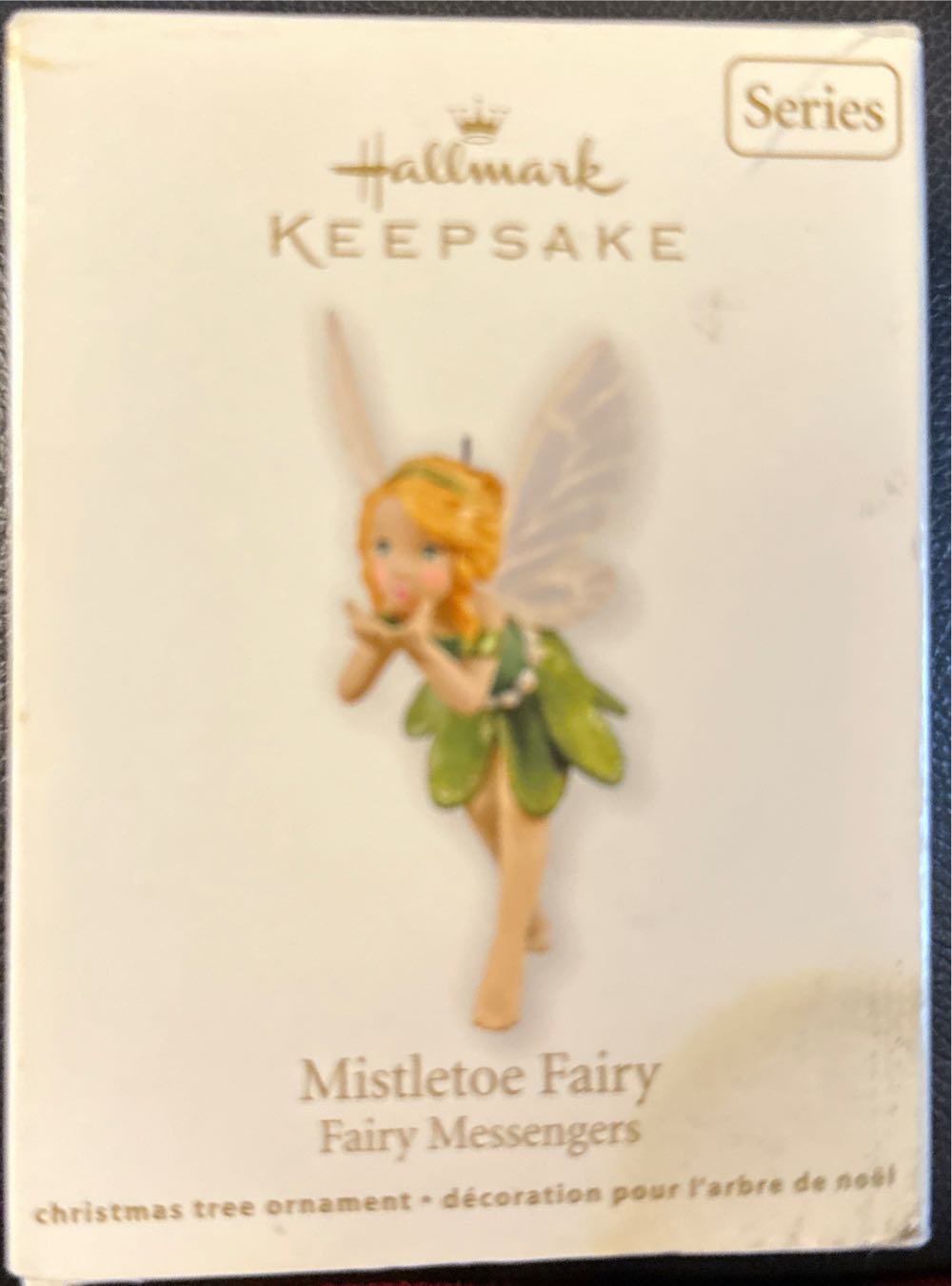 Mistletoe Fairy #7 - Fairy Messengers (Fairy) ornament collectible - Main Image 2