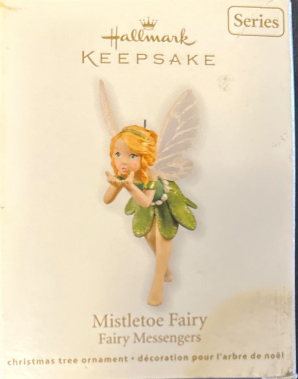 Mistletoe Fairy #7 - Fairy Messengers (Fairy) ornament collectible - Main Image 3