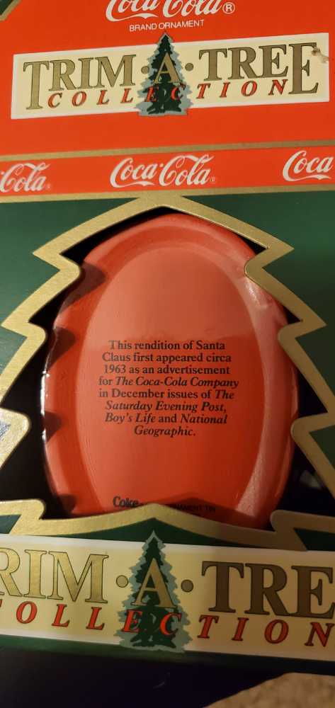 Tin W/red Ribbon At top - Trim A Tree Collection ornament collectible - Main Image 2