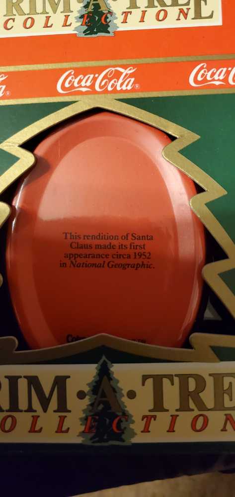 Tin W/red Ribbon At top - Trim A Tree Collection ornament collectible - Main Image 2