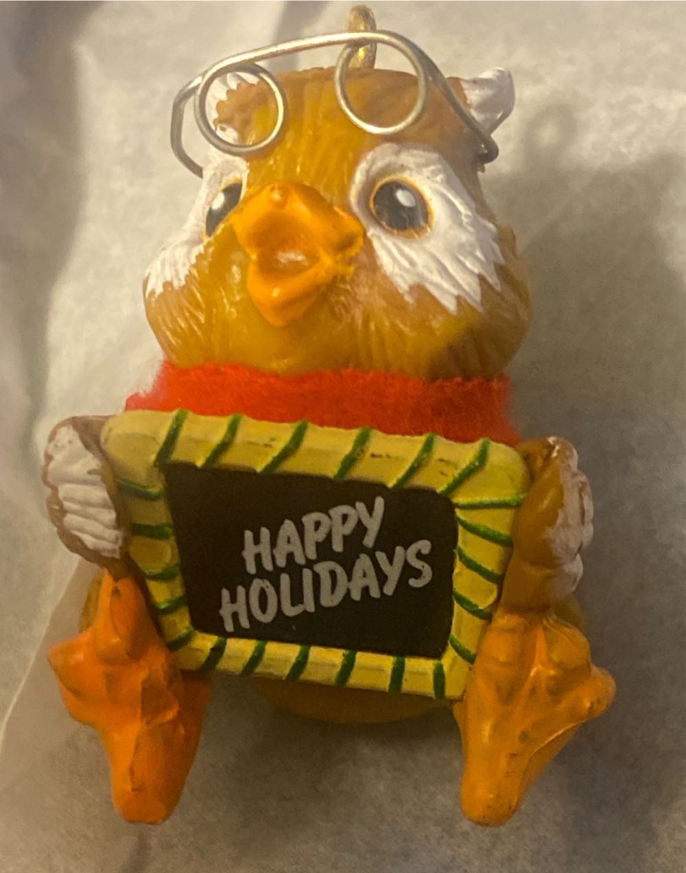 Pam Schifferl Midwest Cannon Falls Winter White Santa Ornament