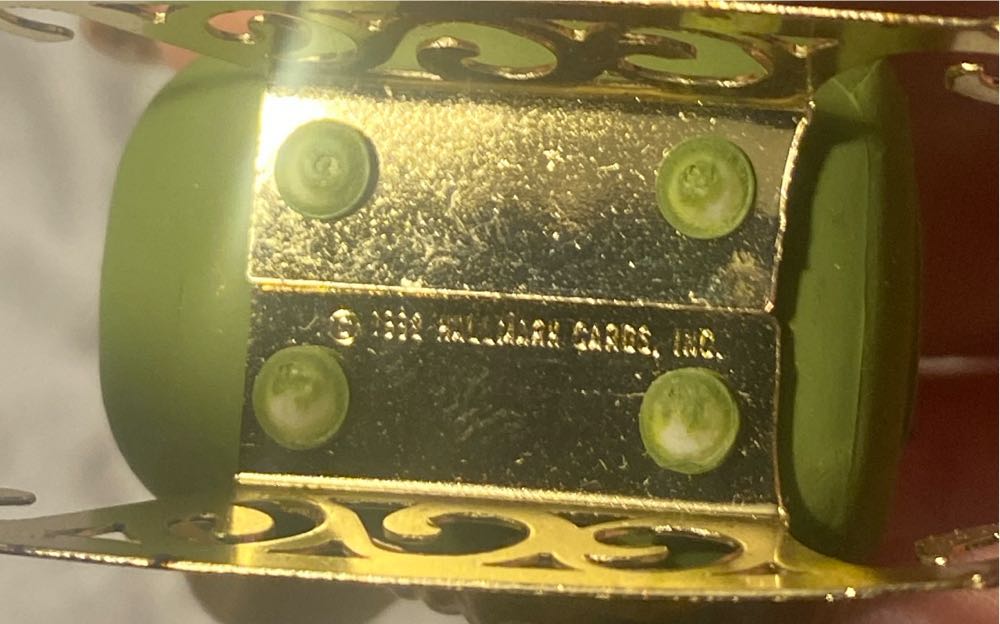 Santa In Sleigh With Brass Reindeer - Santa And Reindeer (Santa Claus) ornament collectible - Main Image 4