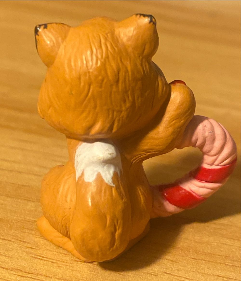 Merry Miniature Fox With Heart Wreath - Merry Miniatures (Valentine’s Day) ornament collectible - Main Image 2