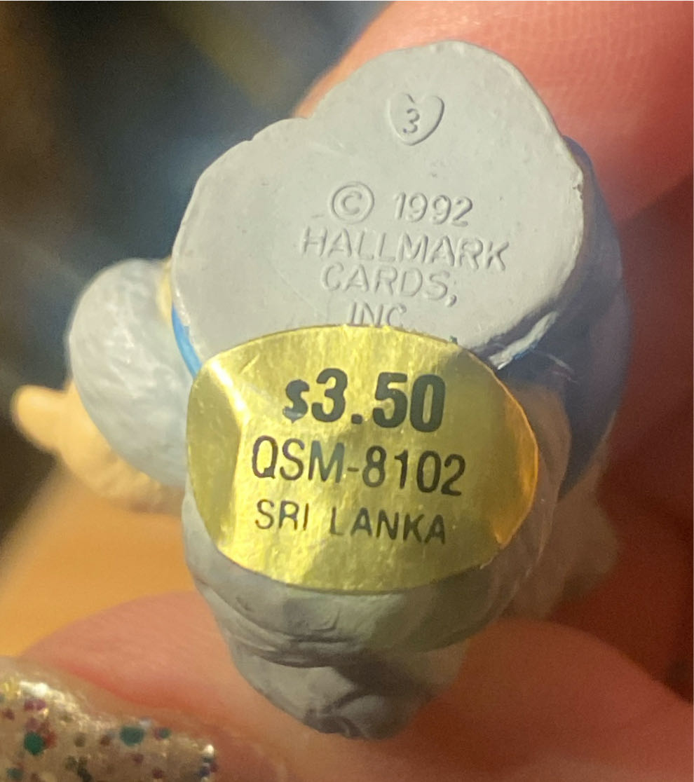 Merry Miniature XOXO Cat And Mouse - Merry Miniatures (Valentine’s Day) ornament collectible - Main Image 4