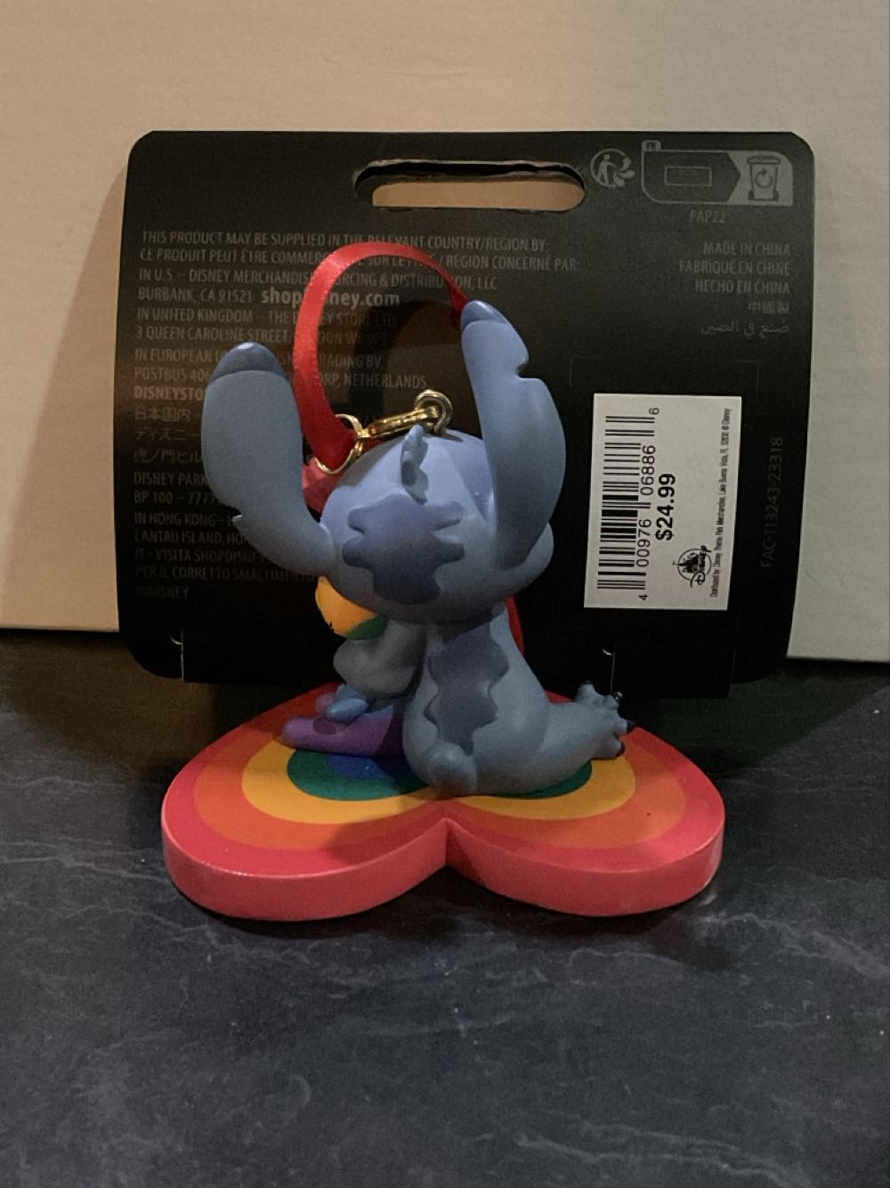 Stitch And Scrump Pride - Disney Lilo & Stitch (Disney Lilo & Stitch) ornament collectible [Barcode 400976068866] - Main Image 2