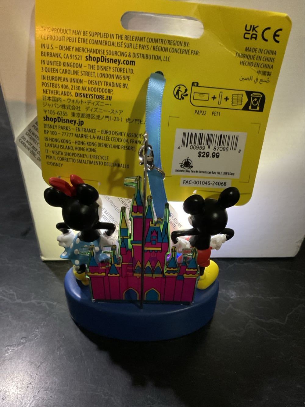 Walt Disney World Light Up 2024 - Disney Mickey And Minnie (Disney Mickey And Minnie) ornament collectible [Barcode 400959870868] - Main Image 2