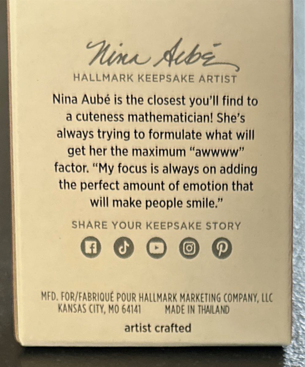 Miniature Cozy Lil’ Critters #6 - Mini - Cozy Lil’ Critters (Cozy Lil’ Critters) ornament collectible [Barcode 661127003345] - Main Image 2