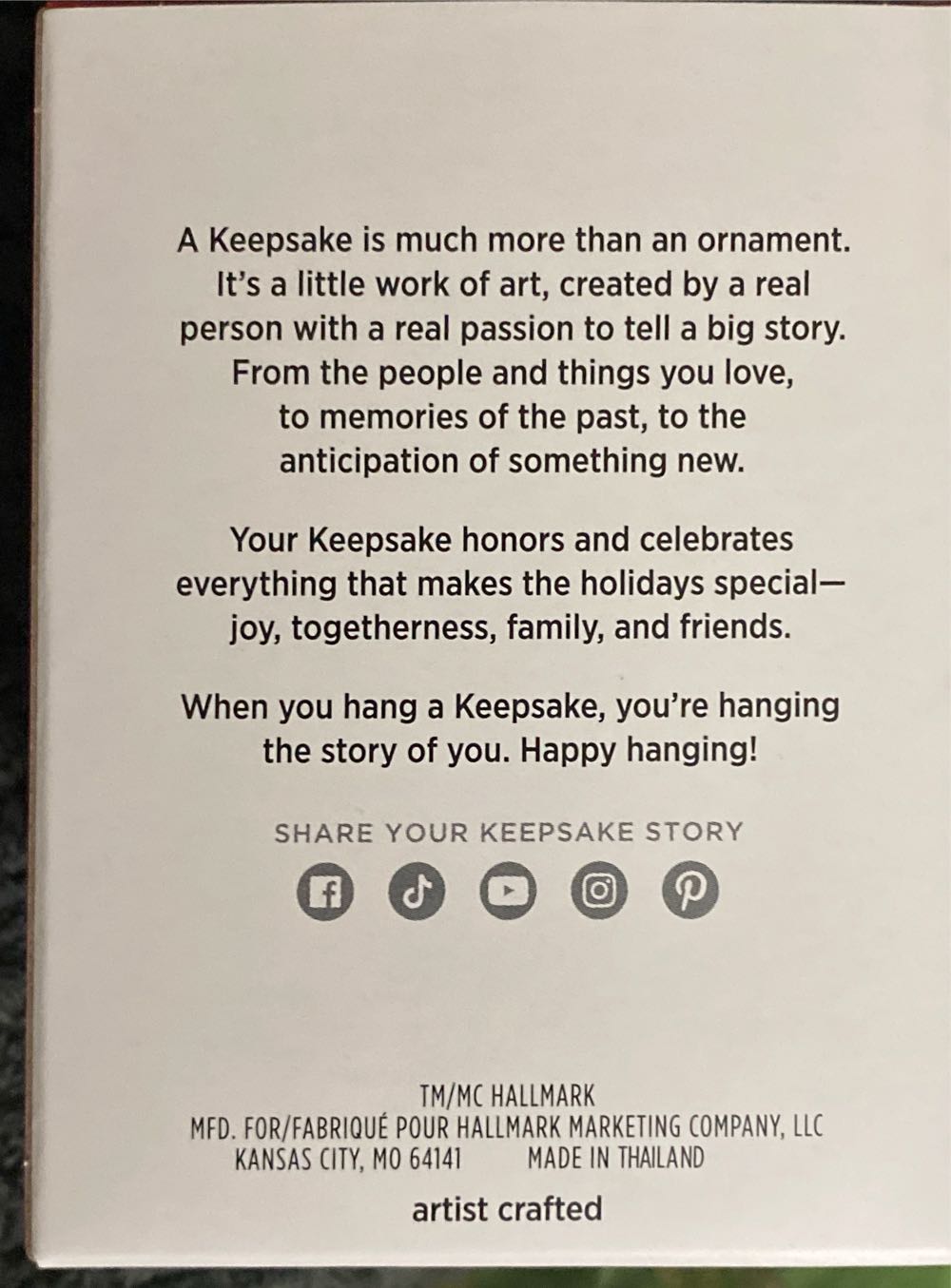 Rainbow Mickey - Pride (Hallmark Keepsake) ornament collectible [Barcode 661127020632] - Main Image 2