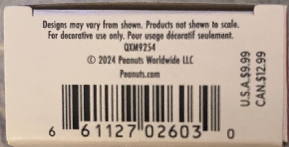 #27 Winter Fun With Snoopy - Winter Fun With Snoopy (Winter Fun With Snoopy- Mini) ornament collectible [Barcode 661127026030] - Main Image 4