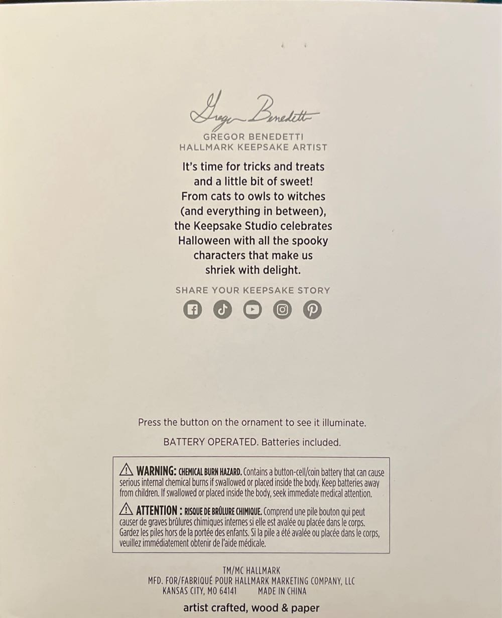 It’s The Great Pumpkin, Charlie Brown - The Peanuts Gang (Peanuts) ornament collectible [Barcode 661127024746] - Main Image 2