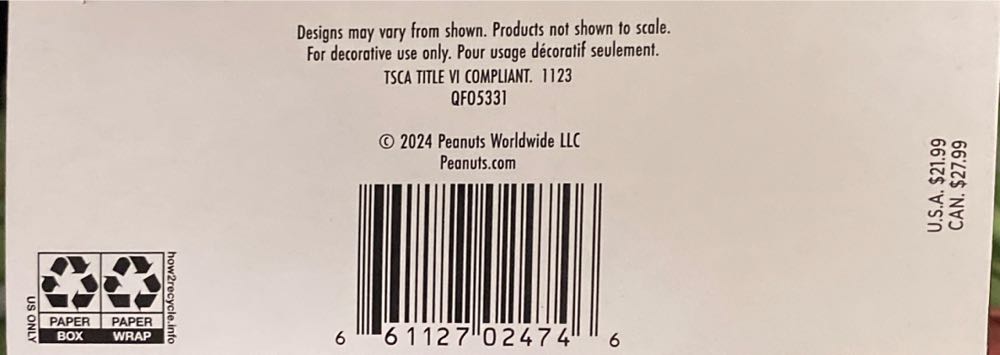 It’s The Great Pumpkin, Charlie Brown - The Peanuts Gang (Peanuts) ornament collectible [Barcode 661127024746] - Main Image 4