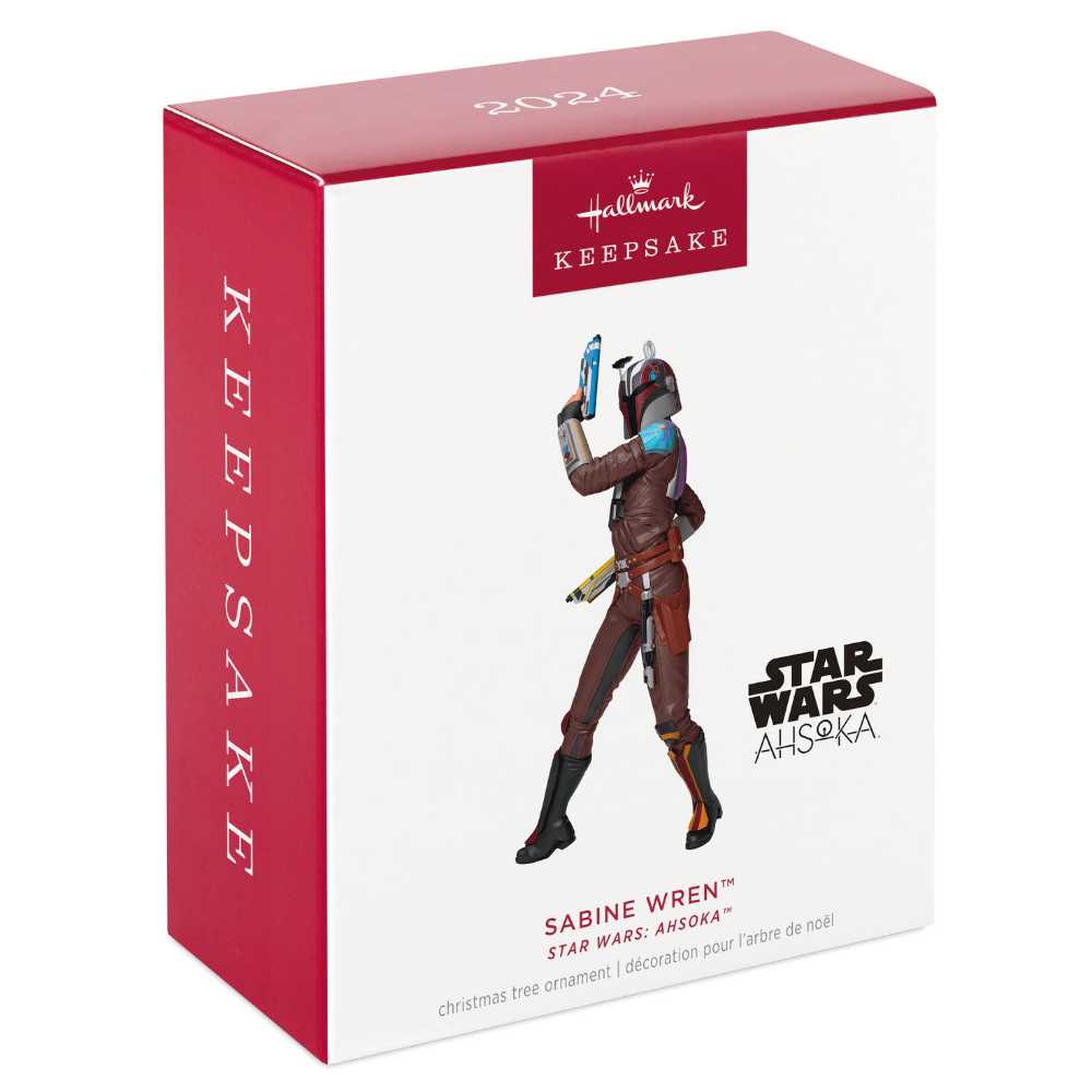Star Wars:  Sabine Wren - Star Wars: Ahsoka (Star Wars: Ahsoka) ornament collectible [Barcode 661127025361] - Main Image 3
