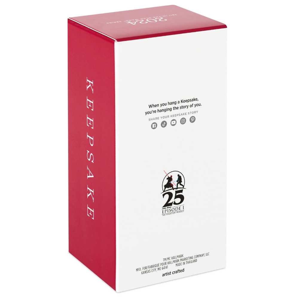 Star Wars Qui-Gon Jinn - Star Wars: the Phantom Menace (Star Wars Series) ornament collectible [Barcode 661127022292] - Main Image 4