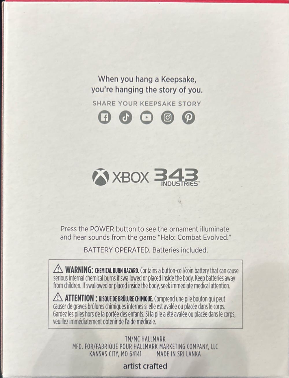 Hallmark - Original XBOX Console - Josh And Trevor (Video Games) ornament collectible [Barcode 661127026412] - Main Image 3