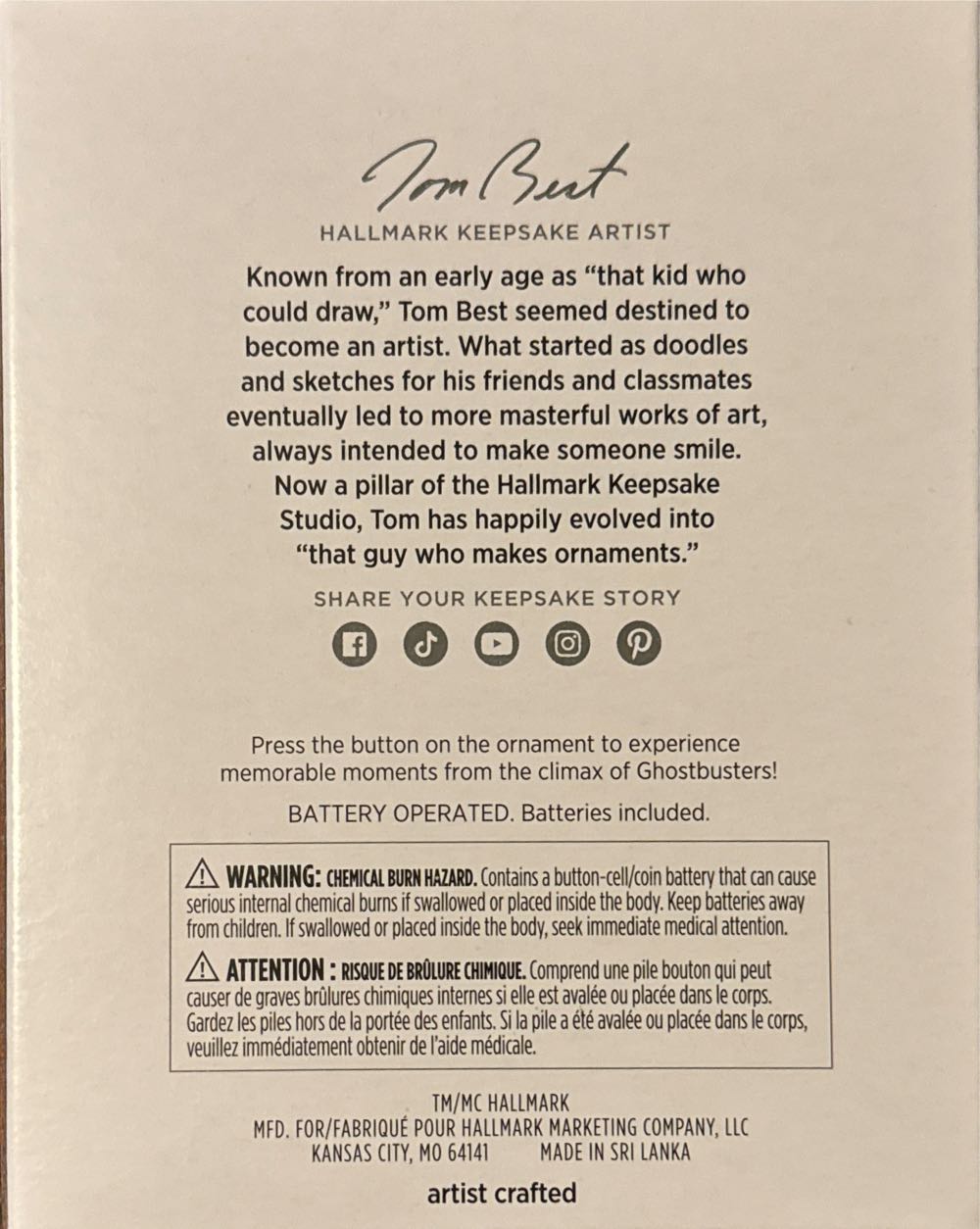 Roast Him! - Ghostbusters (Ghostbusters) ornament collectible [Barcode 661127025873] - Main Image 2