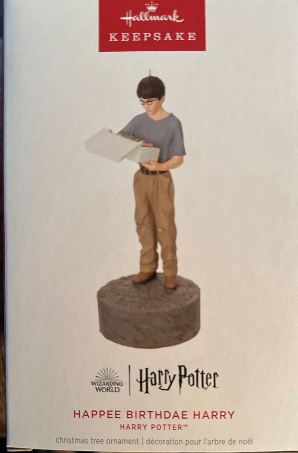 Happee Birthdae Harry - The Wizarding World Of Harry Potter (Harry Potter) ornament collectible [Barcode 661127044591] - Main Image 2