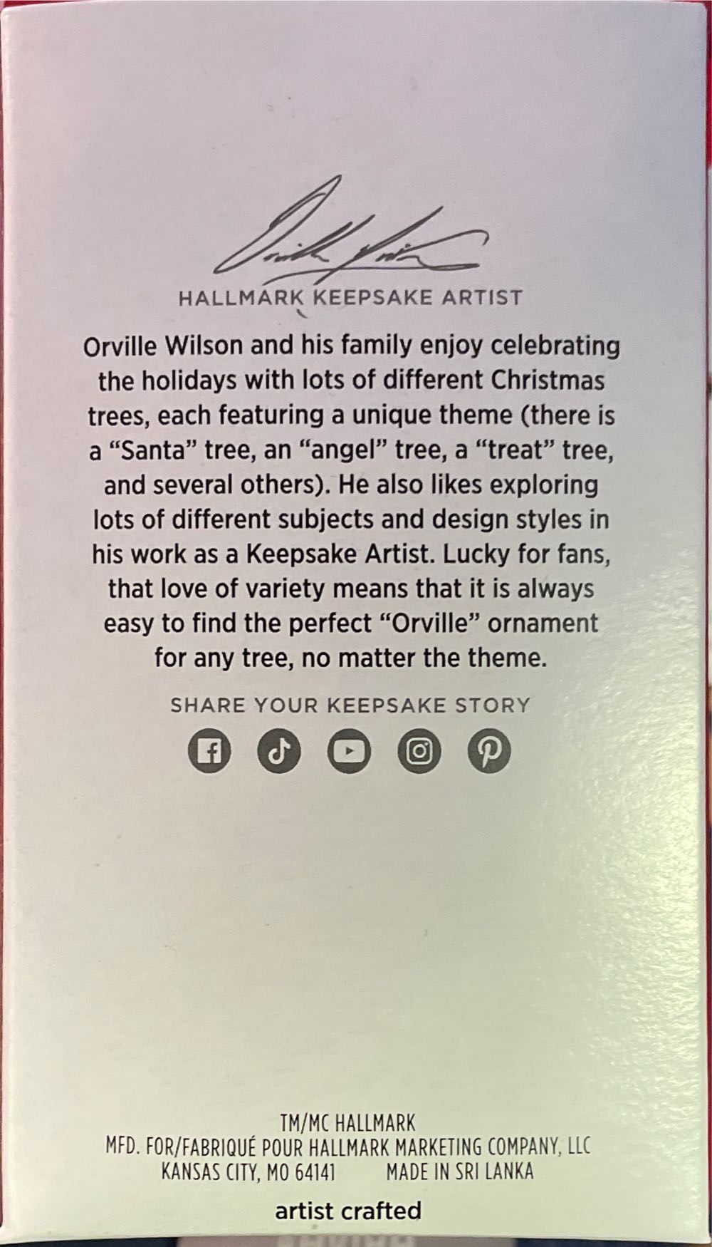 Optimus Prime (Holiday) - Transformers (Hallmark Keepsake) ornament collectible [Barcode 661127025484] - Main Image 2